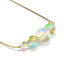 Canari | Or Vermeil | Collier fermoir infini verre sirène